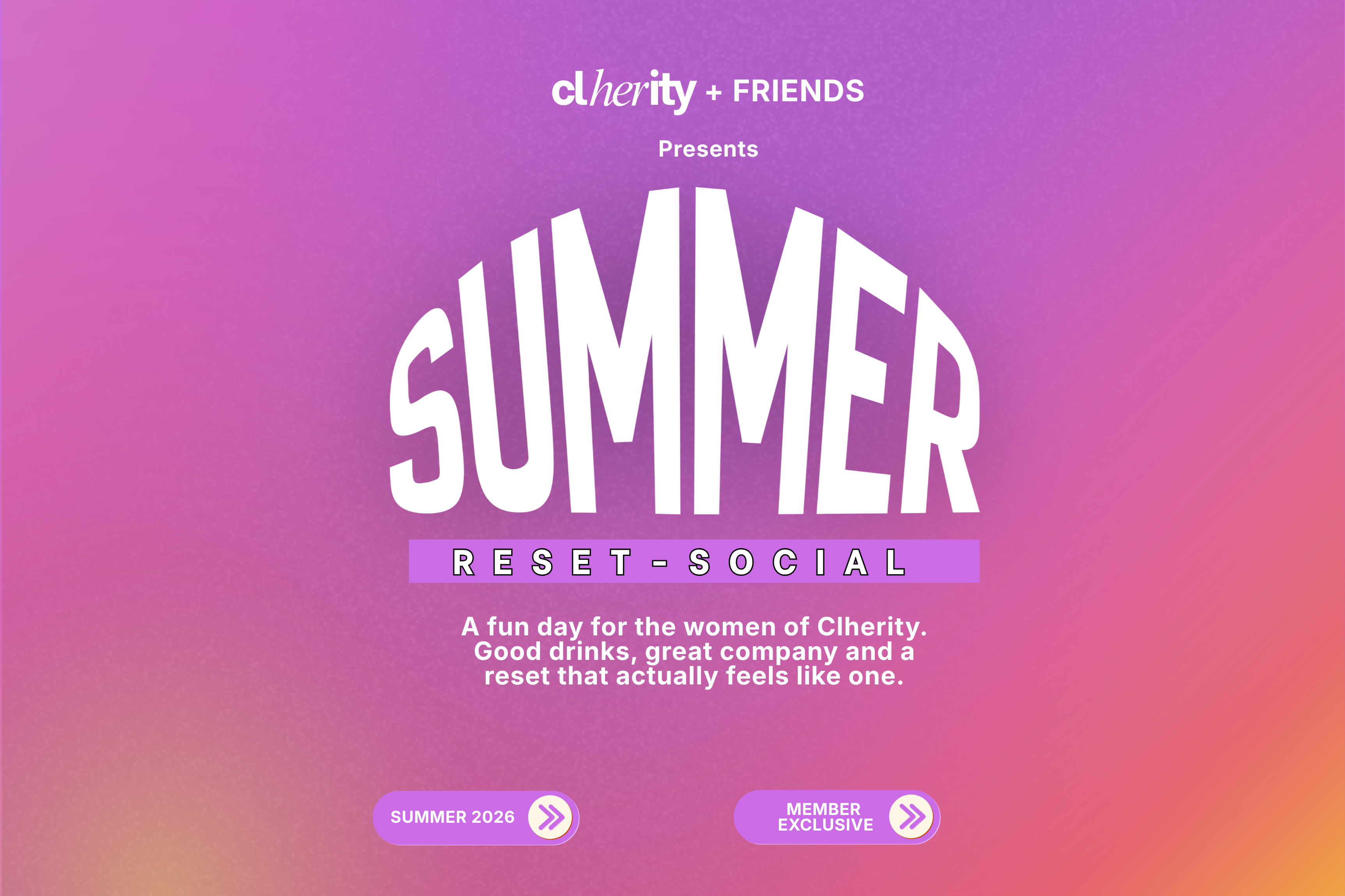 Summer Reset Social